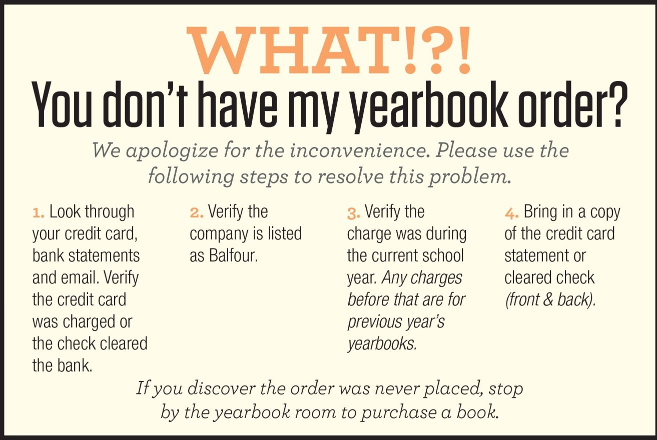 What_ You dont have my yearbook order
