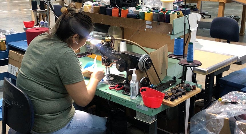 Waco sewing masks