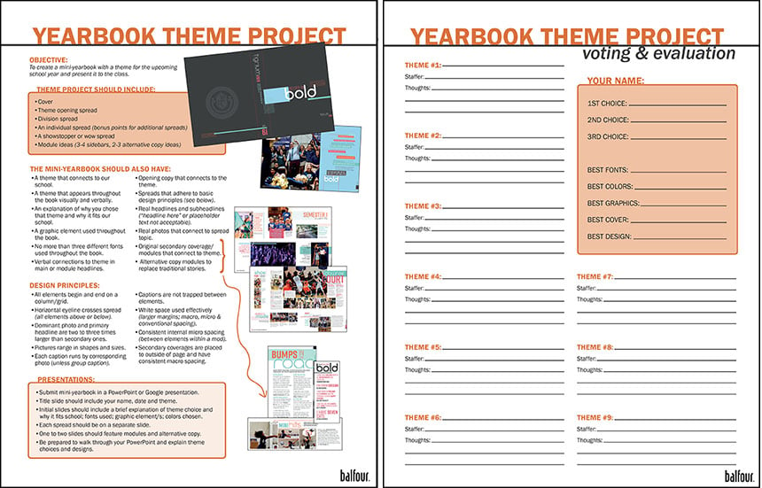 Yearbook theme project_directions