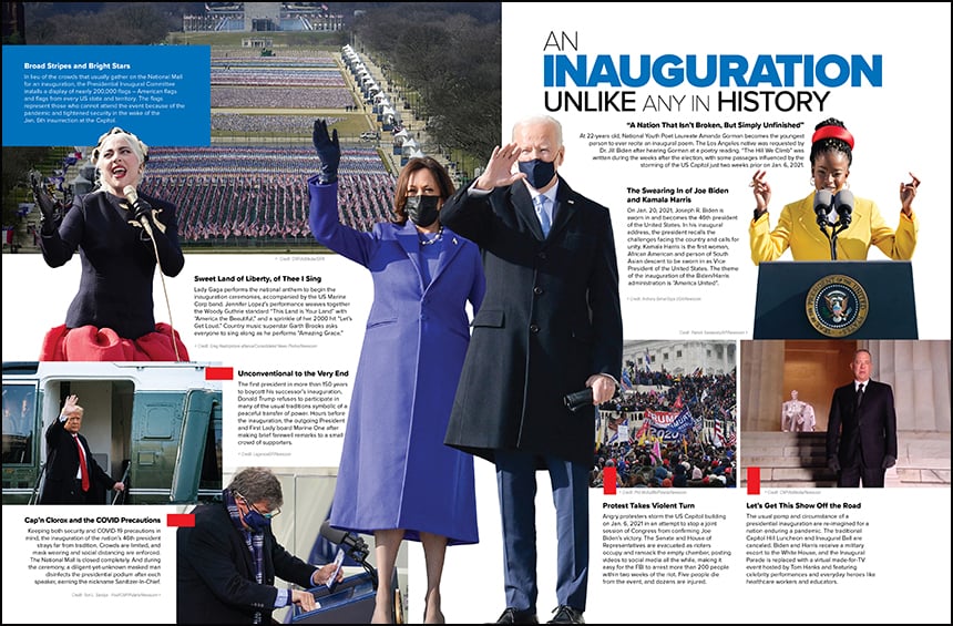 Inauguration national spread 860